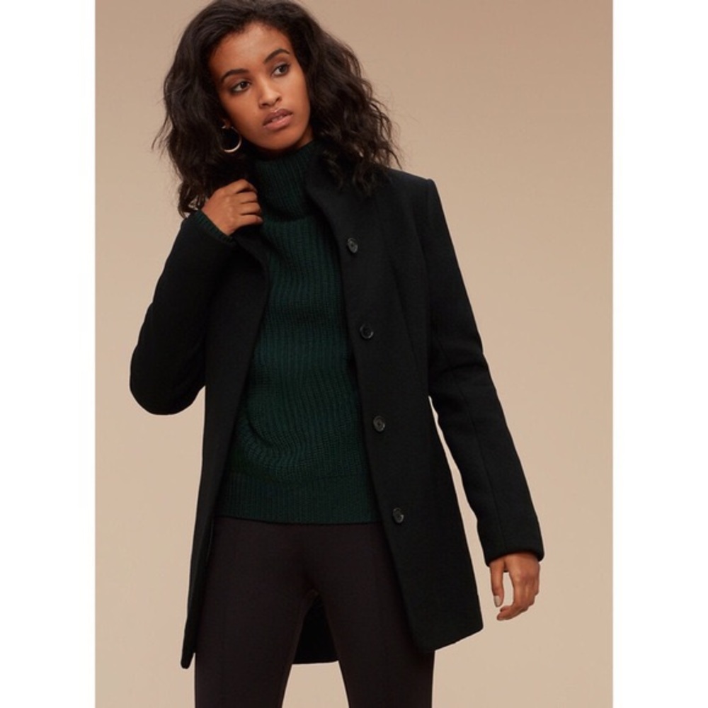 Aritzia Wilfred Belted Appell Coat